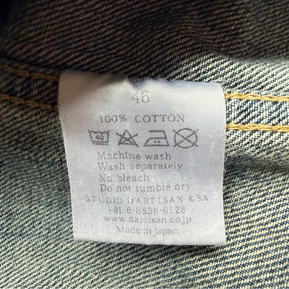 Studio D’Artisan | D4536U 1950'S Type II Denim Jacket - Picture 11 of 12